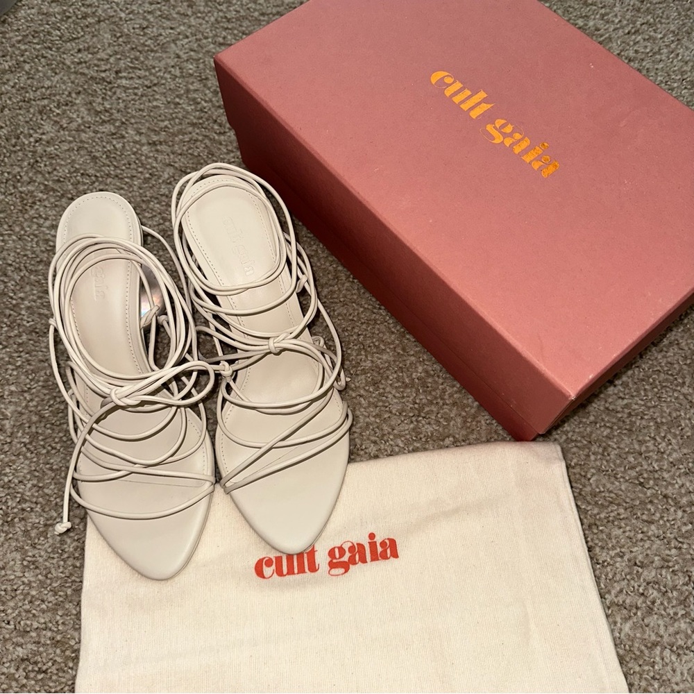 CULT GAIA Leather Sandals - Picture 8 of 15